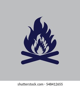 Fire flames