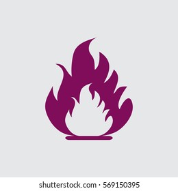 Fire flames