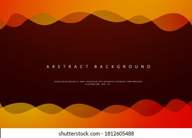 fire flames. Abstract Geometric modern background for template, poster, flyer design. Vector illustration