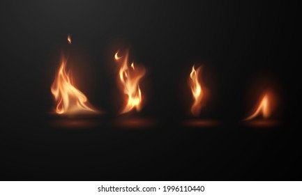 fire flames Burning red hot sparks realistic abstract background