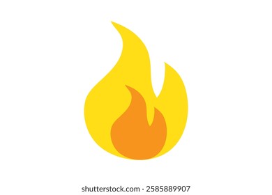 Fire flames icon set. Fire flames. Flame symbols. Set of yellow and orange, Red and black fire flame. Collection of hot flaming element. Fire, flame vector illustration. EPS 10