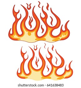 Fire Flames for tattoo, machines, etc.