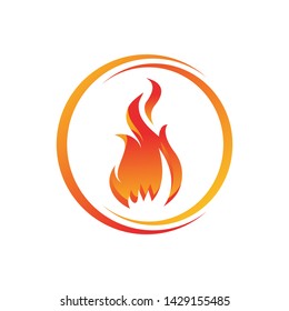 Fire flames vector creative design