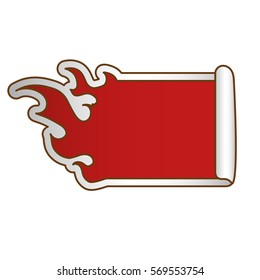 fire flames white emblem icon image vector illustration design