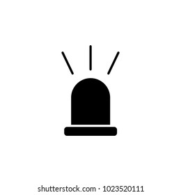 fire flasher icon. Element of firefighter shop for advertising signs, mobile concept and web apps. Icon for website design and development, app development. Premium icon on white background