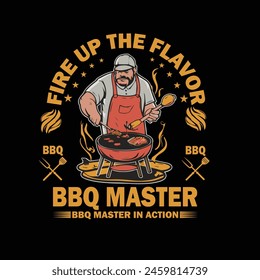 Fire Up the Flavor BBQ Master in Action