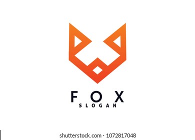 fire fox logo design