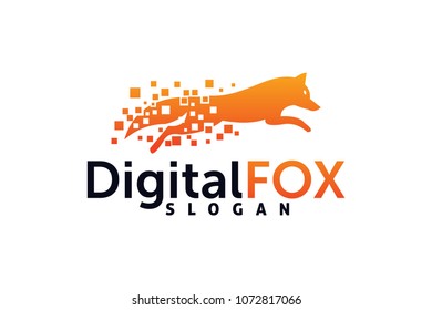 fire fox logo design