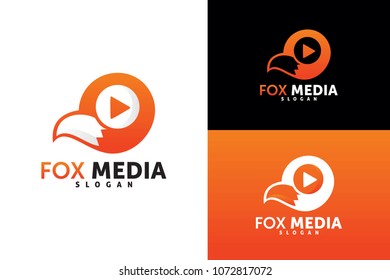 fire fox logo design