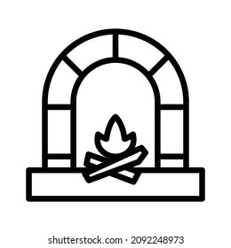 fire. gear. simple icon design, best used for banner, flayer, or web application. Editable stroke with EPS 10 file format