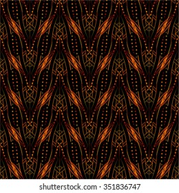 fire geometric seamless pattern, easily customizable color palette, use gradient, opacity masks, clipping mask, vector
