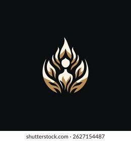 Fire goddess logo for sale.