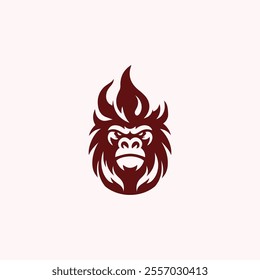 Fire gorilla logo for sale.