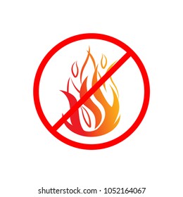 fire graphic design template