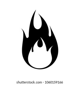 fire graphic design template