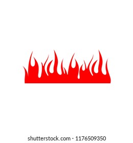 fire graphic design template