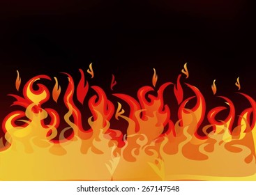 fire graphic elements vector
