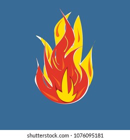 fire graphic vector