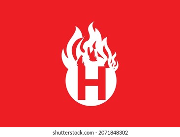 Logo und Design des Branding-H-Buchstabens