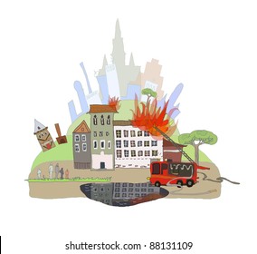 If fire happens (fire brigade on call)