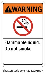  Riesgo de incendio, signo líquido inflamable y etiqueta