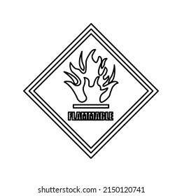 Brandwarnsymbol, Vektorgrafik