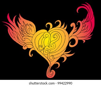 fire heart
