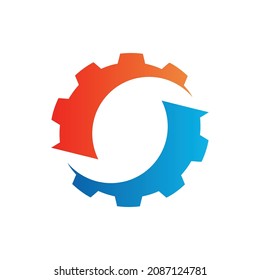 Fire Heating Cooling Snowflake Conditioning Ventilation Gear Abstract Gas Oil Water Drop Heating Sun Summer Plumbing Winter Eco Logo