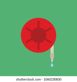 Fire hose icon