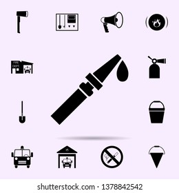 fire hose icon. Fireman icons universal set for web and mobile