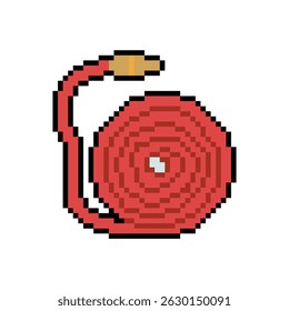 ÍCONE DE MANGUEIRA DE FOGO PIXEL ART