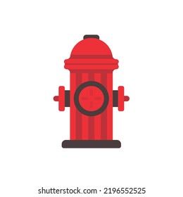Fire hose icon. Red water pipes are used to extinguish fires.