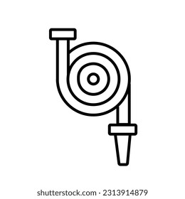 Fire Hose icon vector illustration 