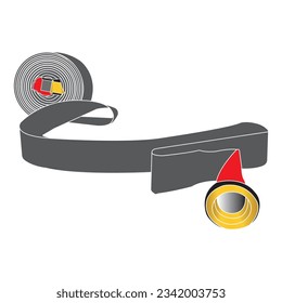 fire hose icon vector illustration symbol design