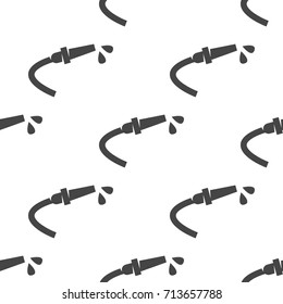Fire hose seamless pattern. Vector illustration for backgrounds
