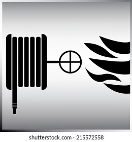 fire hose sign