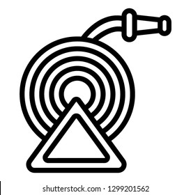 Fire hose vector design 