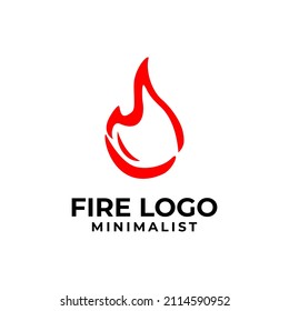 fire and hot logo design for your restaurant