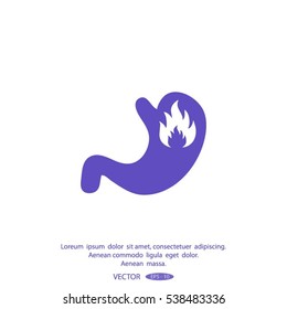 fire in the human stomach