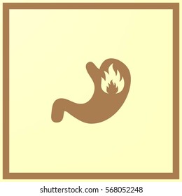 fire in the human stomach