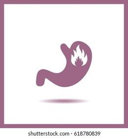 fire in the human stomach