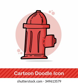 Fire hydrant color doodle