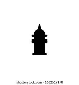 Feuerhydrantensymbol. Notstandssymbol der Stadt. Logo-Design-Element