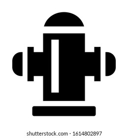 fire hydrant icon isolated sign symbol vector illustration - high quality black style vector icons
