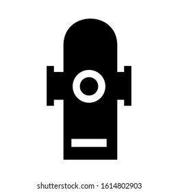 fire hydrant icon isolated sign symbol vector illustration - high quality black style vector icons
