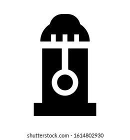 fire hydrant icon isolated sign symbol vector illustration - high quality black style vector icons
