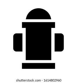 fire hydrant icon isolated sign symbol vector illustration - high quality black style vector icons
