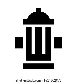 fire hydrant icon isolated sign symbol vector illustration - high quality black style vector icons
