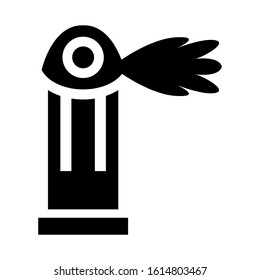 fire hydrant icon isolated sign symbol vector illustration - high quality black style vector icons
