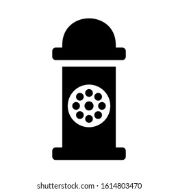 fire hydrant icon isolated sign symbol vector illustration - high quality black style vector icons
